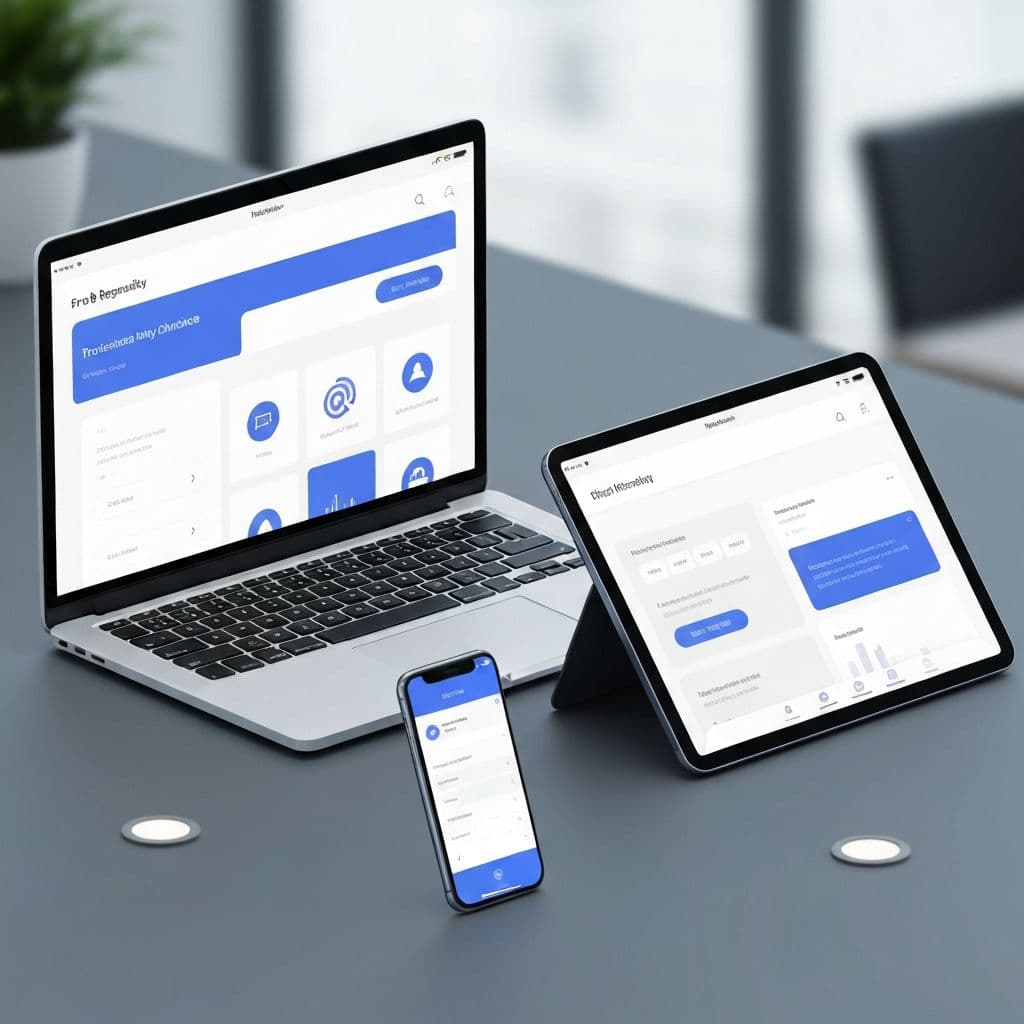 App multi-device su laptop, tablet e smartphone